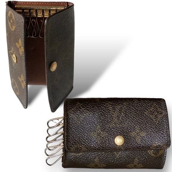 LOUIS VUITTON Authentic Gorpcore Monogram Multicles 6 Key Wallet Brown S… - Picture 1 of 16